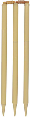 

QUINERGYS ® Assault Grade Ash Wood Stumps Cricket Stumps(Brown)