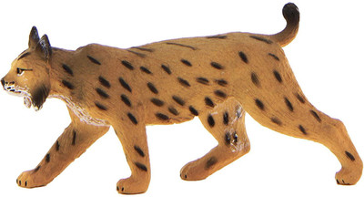 

Sirius Toys Mojo Fun 387064 Iberian Lynx - Realistic International Wildlife Toy Replica(Brown)