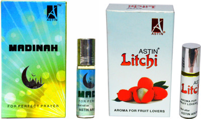 

Astin Madinah and Litchi fruity UAE Edition Floral Attar(Fruity)