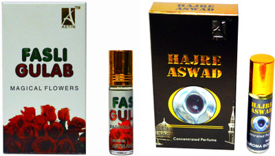 

Astin Fasli Gulab and Hajre Aswad UAE Edition Floral Attar(Rose)