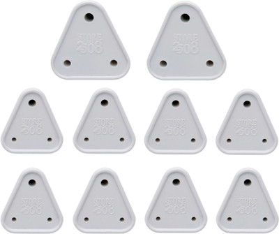 

Store2508 Child Proofing Electrical Socket Cover Guards (Pack of 10, White).(White)