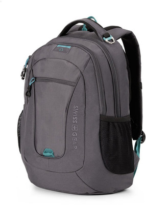 

Swiss Gear BACKPACK SLATE CEMENT/ RAFFIA TEAL 25 L Laptop Backpack(Multicolor)