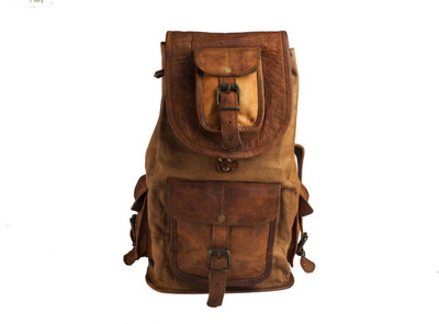 

Vedic Glitter 6.1 Multipurpose Bag(Brown, 8 inch)