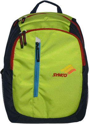 

Synco CLUB PREMIUM BACKPACK (GREEN) Backpack(Multicolor, 25 L)