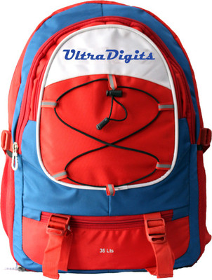 

Ultra Digits UD-Blue Waterproof School Bag(Red, Blue, 35 L)