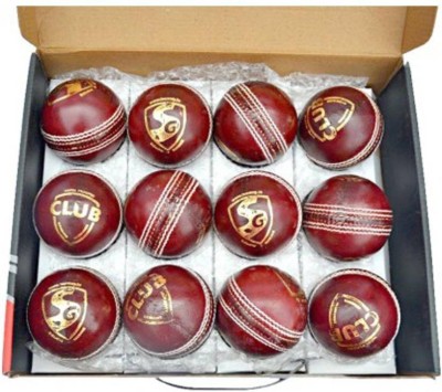 

PARADISE COLLECTION SG LEATHER BALL [PACK OF 24] Cricket Leather Ball(Pack of 24, Red)