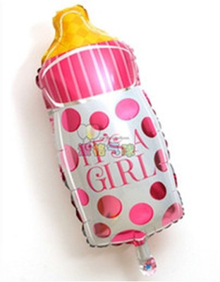 

Atpata Funky Printed Foil-GirlBottle Balloon(Multicolor, Pack of 1)
