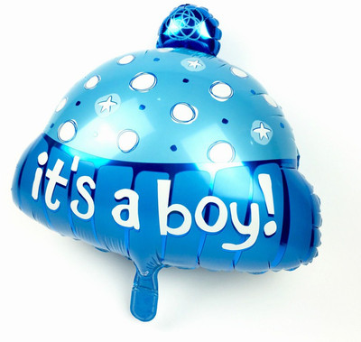 

Atpata Funky Printed Foil-ItsBoyCap Balloon(Multicolor, Pack of 1)
