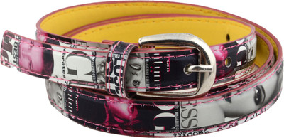 

Shree Fashion Men & Women Casual Pink Artificial Leather Belt