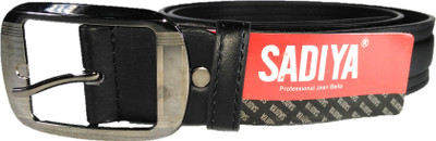 

sadiya Men Black Artificial Leather Belt