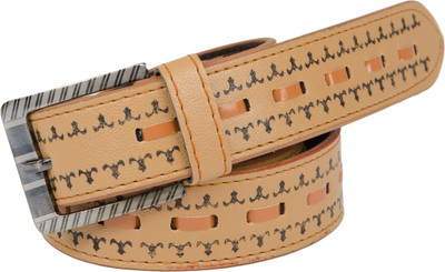 

Bacchus Men Formal Tan Artificial Leather Belt