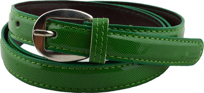 

Shree Fashion Men & Women Casual Green Artificial Leather Belt