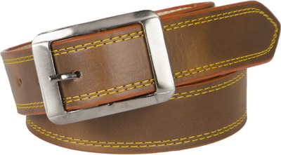 

Bacchus Men Formal Brown Artificial Leather Belt