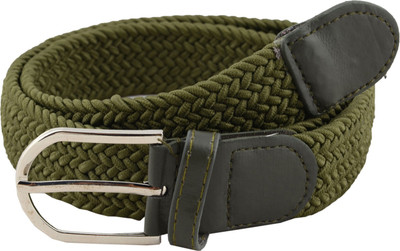 

Shree Fashion Men & Women Casual Green Artificial Leather Belt