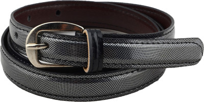 

Shree Fashion Men & Women Casual Black Artificial Leather Belt