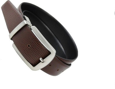 

new balts Men Brown Texas Leatherite Belt