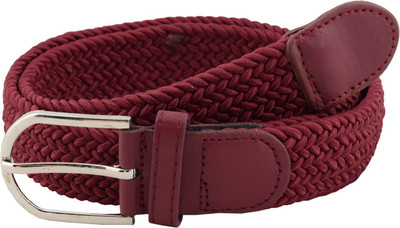 

Shree Fashion Men & Women Casual Maroon Artificial Leather Belt