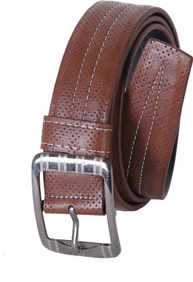 

Martell Men Casual, Formal Tan Artificial Leather Belt, Light brown