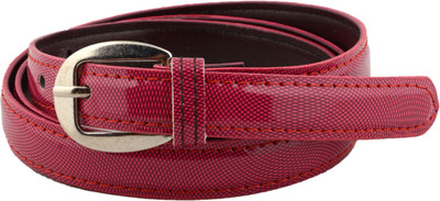 

Shree Fashion Men & Women Casual Pink Artificial Leather Belt