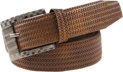 

Bacchus Men Formal Brown Artificial Leather Belt