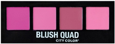 

CITY COLOR Intense Blush Quad(Collection 1)
