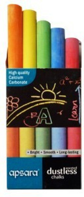 

Apsara Multicolor Chalk(111851003)-Pack Of5 Board Chalk( )