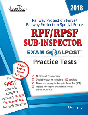Rpf/Rpsf Sub-Inspector Exam Goalpost Practice Tests First Edition(English, Paperback, unknown)