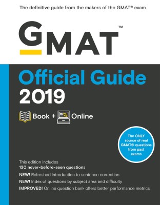 GMAT Official Guide 2019  - Book + Online(English, Paperback, unknown)