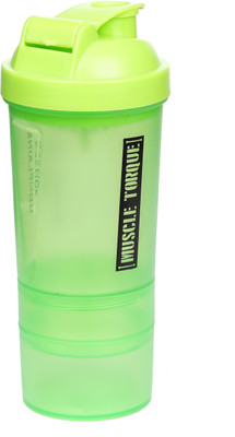 

Muscle Torque Gym 500 ml Shaker(Pack of 1, Green)