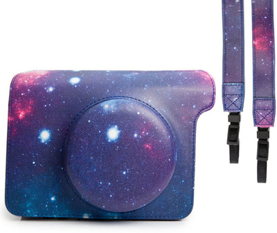 

Caiul Comprehensive Protection With Soft Pu Leather Wide 300 Camera Bag(Galaxy Blue)