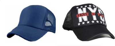 FashMade Printed Sports/Regular Cap Cap(Pack of 2)