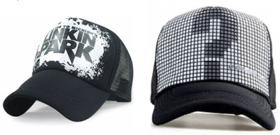FashMade Printed Sports/Regular Cap Cap(Pack of 2)