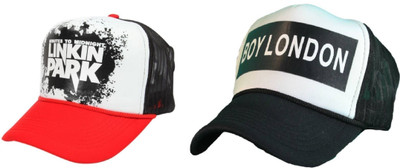 FashMade Printed Sports/Regular Cap Cap(Pack of 2)