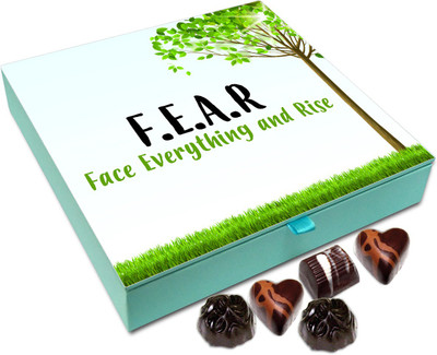 

Chocholik Gift Box - Face Everything and Rise - 9pc Truffles(108 g)