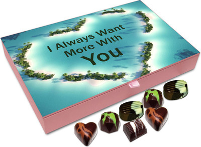 

Chocholik Gift Box -If You Need A Lover And A Friend, Baby I’m In. - 12pc Truffles(144 g)