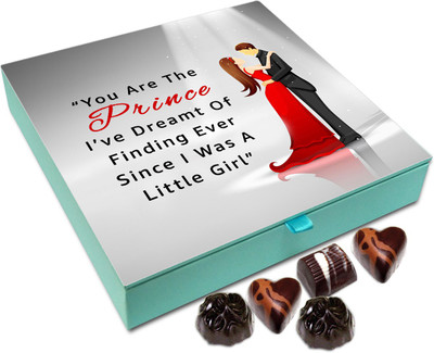 

Chocholik Gift Box - You are the prince i've dreamt of - 9pc Truffles(108 g)