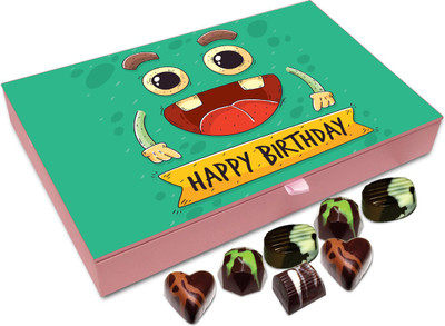 

Chocholik Gift Box - Happy Birthday - 12pc Truffles(144 g)