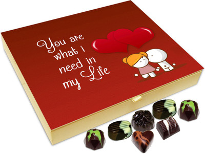 

Chocholik Gift Box - You are what i need in my life - 20pc Truffles(240 g)