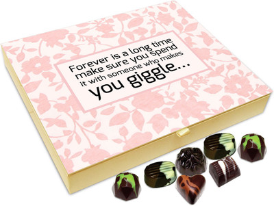 

Chocholik Gift Box -Someone Who Makes You Giggle.. - 20pc Truffles(240 g)