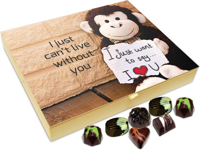 

Chocholik Gift Box -I Just Can’t Live Without You - 20pc Truffles(240 g)