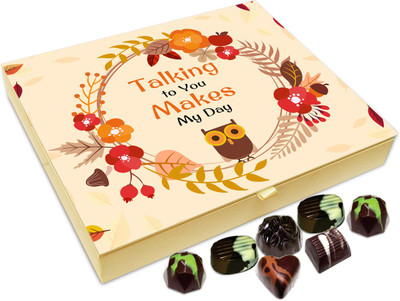 

Chocholik Gift Box - Talking to You Makes My Day - 20pc Truffles(240 g)