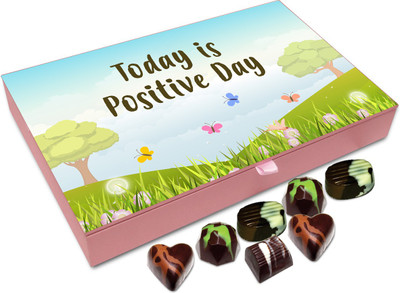 

Chocholik Gift Box - Today Is Positive Day - 12pc Truffles(144 g)