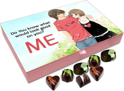 

Chocholik Gift Box - Do you know what would look good on you - 12pc Truffles(144 g)