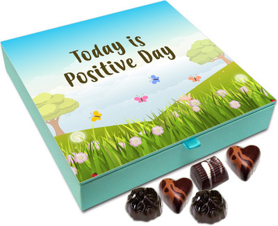 

Chocholik Gift Box - Today Is Positive Day - 9pc Truffles(108 g)
