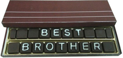 Swankit's Best Brother Message Box (Customizable) Bars(100 g)