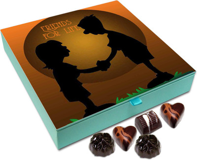 

Chocholik Friendship Gift - Friends For Life - 9 Pc Truffles(108 g)