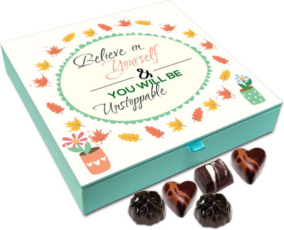 

Chocholik Gift Box - Believe in Yourself & You Will Be Unstoppable - 9pc Truffles(108 g)