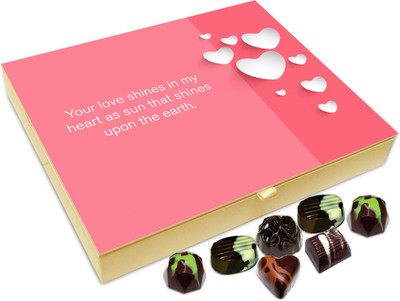 

Chocholik Gift Box -Your Love Shines In My Heart - 20pc Truffles(240 g)