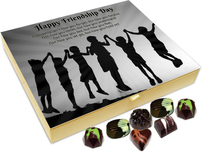 

Chocholik Friendship Gift - Friendship Is Not How You Forget, But How You Forgive - 20 Pc Truffles(240 g)