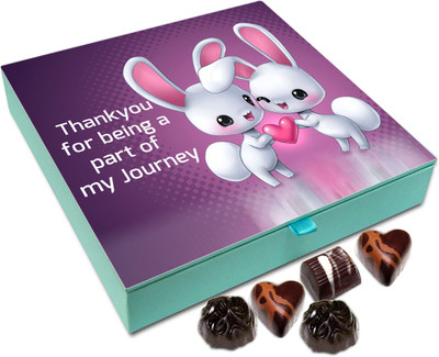 

Chocholik Gift Box - Thankyou for being a part of my journey - 9pc Truffles(108 g)